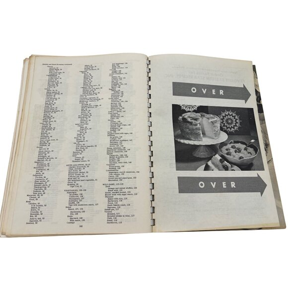 1965 Favorite Eastern Star Recipes Olde Family Favorites Cookbook, 2000 Recipes - Picture 9 of 10